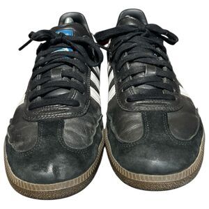 Adidas Samba Black/White/Gum Indoor Soccer Sneakers Men’s Shoe Size 10.5 IE3100
